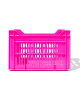 HEMA Fietskrat Recycled 30L Roze - thumbnail