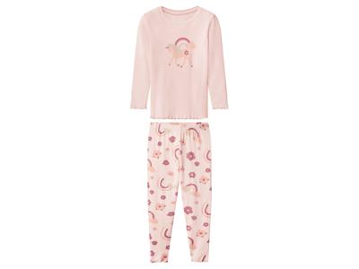 lupilu Geribde kinder pyjama (Lichtroze, 122/128)