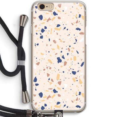 Terrazzo N°23: iPhone 6 / 6S Transparant Hoesje met koord
