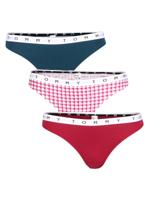 Tommy Hilfiger - 3p String - Stretch Cotton - 0XR, Maat:M