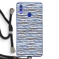 Verrassende lijnen: Honor Note 10 Transparant Hoesje met koord