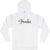 Fender Spaghetti Logo Hoodie Olympic White XXL