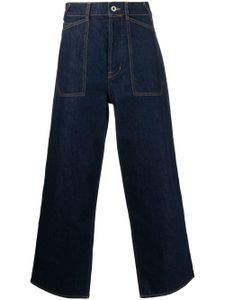 Kenzo jean à coupe ample - Bleu