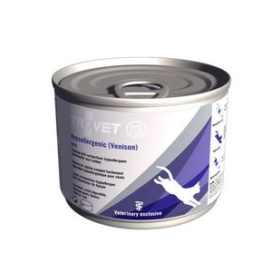 TROVET Hypoallergenic VRD (Venison) Kat - 12 x 200 gr blikken