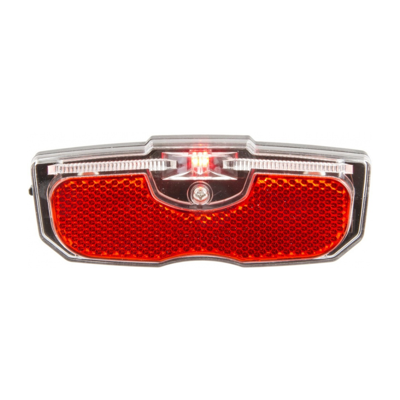 Falkx led tunnel achterlicht. montage 80mm. incl batterijen (hangverpakking)
