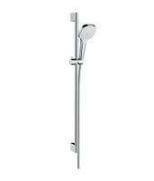 Hansgrohe Croma Select E doucheset met glijstang 90cm chroom - thumbnail