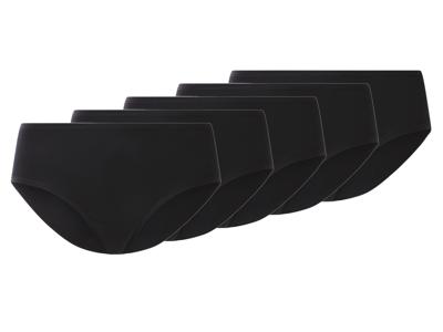 esmara Set van 5 dames hipsters (Zwart, S (36-38)) esmara Set van 5 dames hipsters (Zwart, S (36-38))