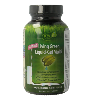 Living green liquid gel multi for women 90 Softgels