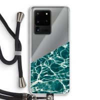 Weerkaatsing water: Samsung Galaxy S20 Ultra Transparant Hoesje met koord