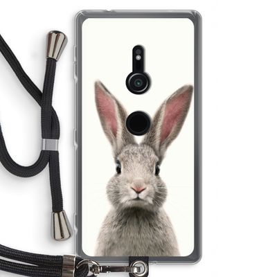 Daisy: Sony Xperia XZ2 Transparant Hoesje met koord
