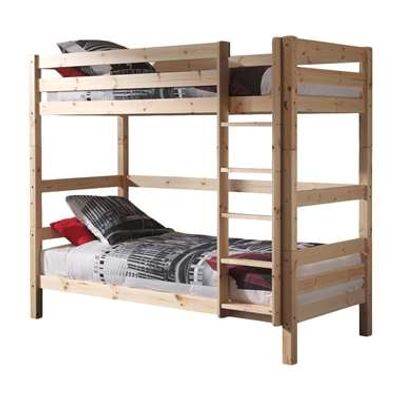 Vipack stapelbed Pino met opberglades - grenenhout - 182x105,3x209,3 cm - Leen Bakker