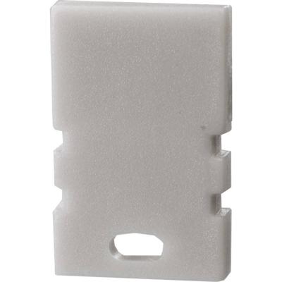 Deko Light 979171 Endkappe H-AU-02-05 Set 2 Stk, Grau Profieleindkap Kunststof 1 stuk(s)
