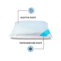 Hoofdkussen - Sky Pillow - Voor Rug-, Buik- En Zijslaper - Vulling: Traagschuim - Dekbed-Discounter.nl