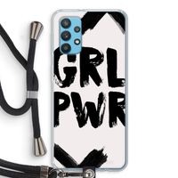 Girl Power #2: Samsung Galaxy A32 4G Transparant Hoesje met koord