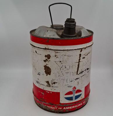 American AMOCO Olieblik - Origineel
