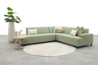 Malaga hoekbank loungeset chaise longue - green Malaga hoekbank loungeset chaise longue - green