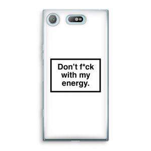 My energy: Sony Xperia XZ1 Compact Transparant Hoesje