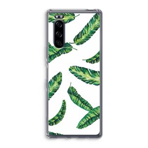 Lange bladeren: Sony Xperia 5 Transparant Hoesje