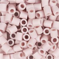 NABBI Biobeads van , afm 5x5 mm, gatgrootte 2.5 mm, medium, lichtroze, 1000 stuk/ 1 doos
