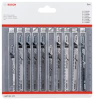 Bosch Accessoires 10-delige decoupeerzaagbladenset Clean Precision - 2607011172 - thumbnail