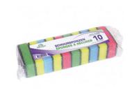 Schuurspons Assorti Kleur 90x58x30 mm (10 stuks)