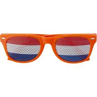 Oranje thema Koningsdag feest/party bril voor volwassenen