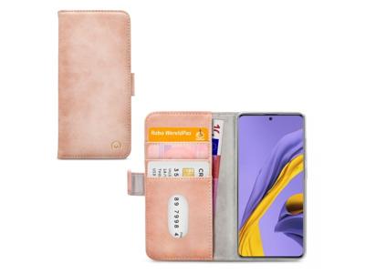 Mobilize Mobilize Elite Gelly Wallet Book Case Samsung Galaxy A71 Soft Pink