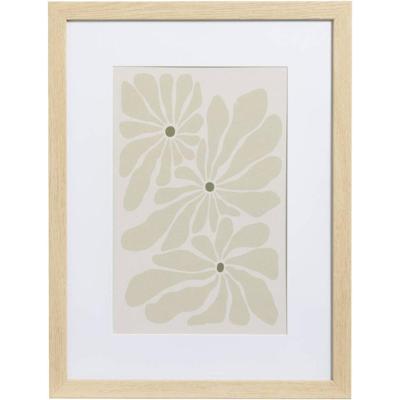 15% korting - Leen Bakker - Fotolijst Haarlem - Naturel - 30x40 Cm - Glas/MDF - Beige