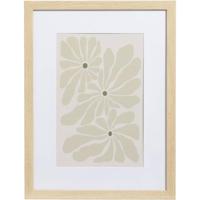15% korting - Leen Bakker - Fotolijst Haarlem - Naturel - 30x40 Cm - Glas/MDF - Beige