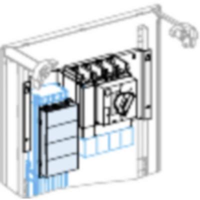 Schneider Electric PrismaSeT-P, verbindingsblok, universeel, Compact NSX400-630/INS630 4-polig, met verticale verzamelrail Linergy BW 1 stuk(s)