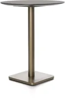 Bartafel Brest 80Ø | Marble Onyx - 2 kleuren