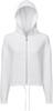 TriDry TR601 Women´s Recycled Drawstring Full-Zip Hoodie - White - XS