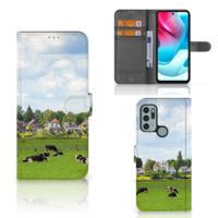 Motorola Moto G60s | Telefoonhoesje | Met pasjeshouder | Koeien