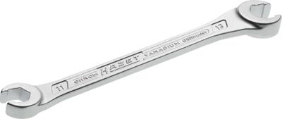 HAZET Dubbele ringsleutel · open 612-11X13 · Buiten-zeskant-profiel · SW 11 x 13 mm