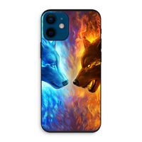 Fire & Ice: iPhone 12 mini Biologisch afbreekbaar hoesje
