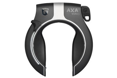 AXA Victory Retractable Frameslot 58 mm - Zwart AXA Victory Retractable Frameslot 58 mm - Zwart