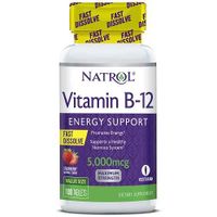 Vitamine B-12 5000mcg Natrol 100tabl - thumbnail