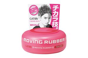 Mandom - Gatsby Moving Rubber - 80g - Spiky Edge Pink
