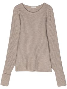 By Malene Birger pull Kadence en laine - Tons neutres