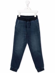 POLO RALPH LAUREN KIDS pantalon de jogging à lien de resserrage - Bleu