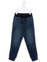 Ralph Lauren Kids pantalon de jogging à lien de resserrage - Bleu - thumbnail