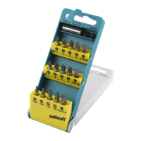 Wolfcraft Bit Box Combi | Solid | 16-delig | PH/PZ/TX | 1 set - 2400000