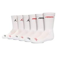 Sportsokken Jordan JHB JORDAN LEGEND CREW 6PK BJ0343 001 Wit Kinderen 6 Stuks - Maat: 35-37,5