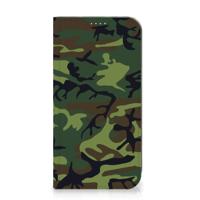 iPhone 15 Plus | Hoesje met Magneet | Army Dark