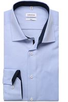 Seidensticker Slim Fit Overhemd ML6 (vanaf 68 CM) lichtblauw - thumbnail