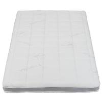 Leen Bakker - Topmatras Elin - Comfortschuim - 120x200x10 Cm - Polyester - Wit