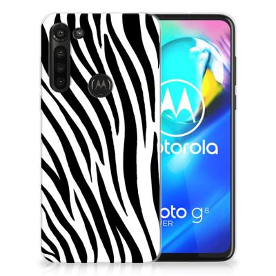 Motorola Moto G8 Power | TPU Hoesje | Zebra
