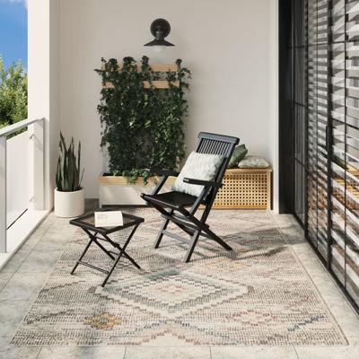 VidaXL Vloerkleed arbizu binnen en buiten vintage stijl 200x280 cm
