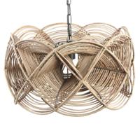 PTMD hanglamp yena rattan naturel 57 cm | 2 stuks