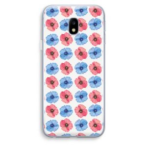 Klaproosjes: Samsung Galaxy J3 (2017) Transparant Hoesje